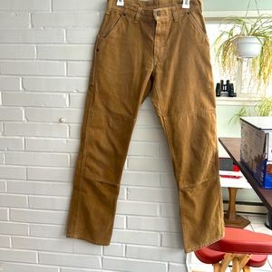 Patagonia Iron Forged Hemp canvas double knee pants, size 31